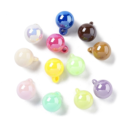 Opaque Acrylic Pendant, Round