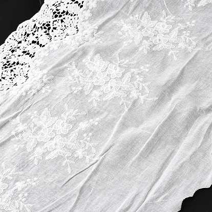Tela con ribete de encaje de algodón, Mantel falda ropa de cama cortina accesorios