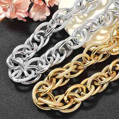 Ожерелья из сплава веревки и цепи в стиле панк-хип-хоп для мужчин