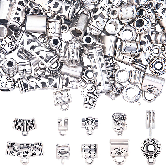 100 шт. 10 стили трубчатых поручней из сплава