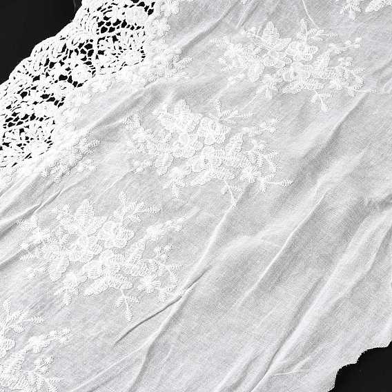 Cotton Lace Trim Fabric, Tablecloth Skirt Bedding Curtain Accessories