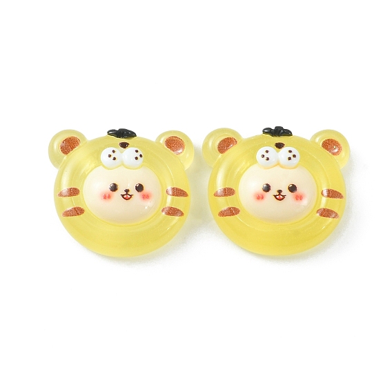 Opaque Resin Cabochons, Animals Cabochons