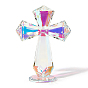Ornements en verre en forme de croix, pour la décoration d'église, décoration de bureau de bureau à domicile