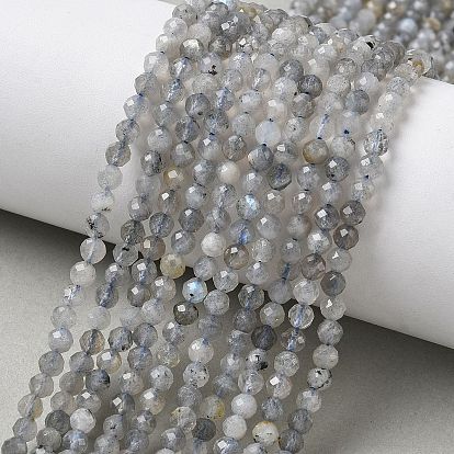 Природные лабрадорита бисер нитей, граненые, круглые