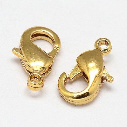 Обшивка стойки и длинные латунные латунные омарные заклепки, без никеля , 10x5.5x2.5 мм, отверстие : 1 мм