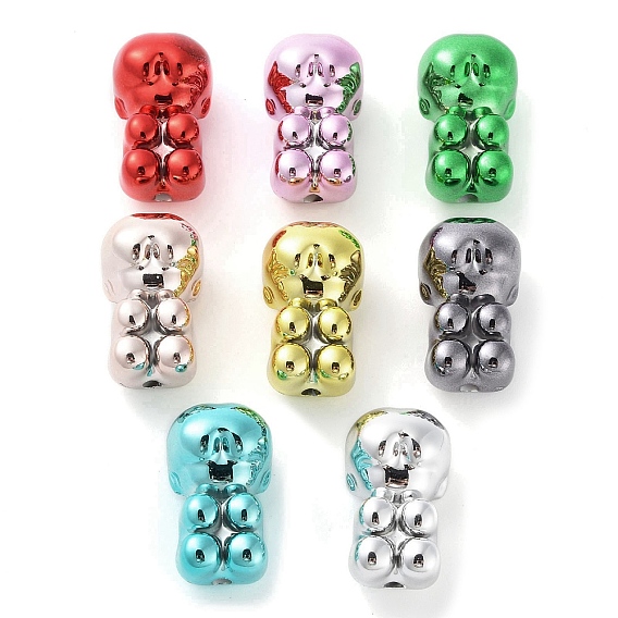 UV Plating Acrylic Beads, Human