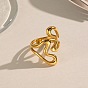 Irregular 304 Stainless Steel Cuff Open Rings