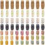 44Pcs Plastic & Resin Dreadlocks Braiding Beads, for Hair Styling