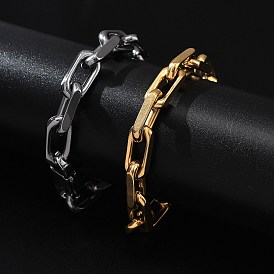 304 браслеты из нержавеющей стали с цепочками для мужчин