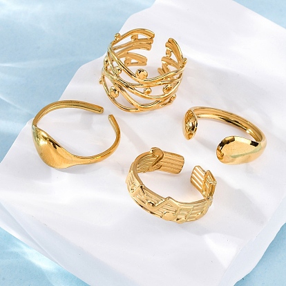 304 из нержавеющей стали Манжета кольца для женщин