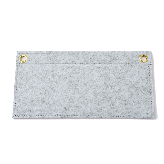 Felt Purse Organizer Insert, Mini Envelope Handbag Shaper Premium Felt, Bag Accessories, with Iron Grommets, Rectangle