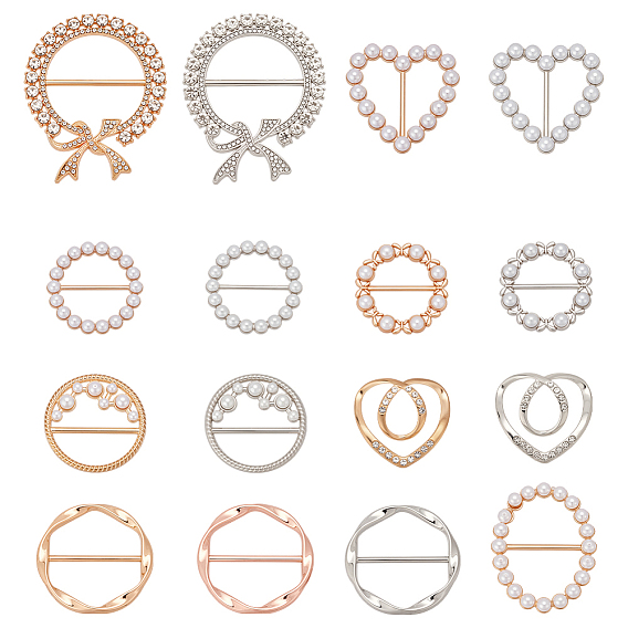 16шт. пряжки из сплава, для лямки, обвязочные мешки, аксессуары для одежды