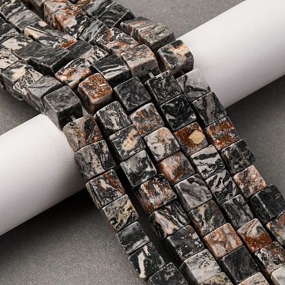 Натуральная карта каменные бусы пряди, кубические