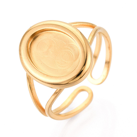 304 компоненты манжетного кольца из нержавеющей стали, установка овального кольца, ионное покрытие (ip)