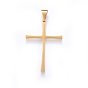 304 Stainless Steel Pendants, Cross