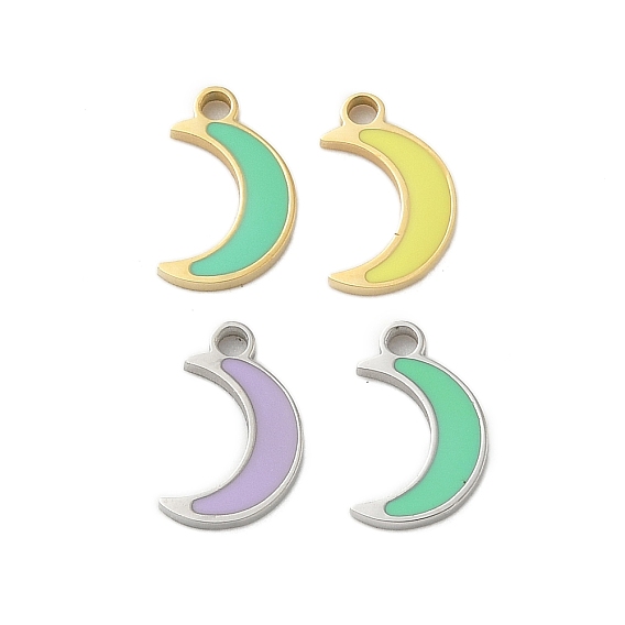 304 из нержавеющей стали шармы эмали, лунное очарование