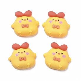 Opaque Resin Cabochons, Chick