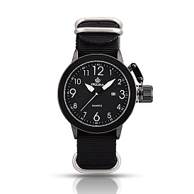 Stainless Steel Military Watches, Quartz Watches, 300x22mm, Watch Head: 45x51.5x12mm