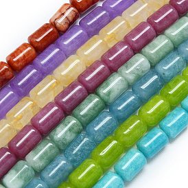 Натуральный Malaysia нефритовые бусы пряди, окрашенная и подогревом, колонка