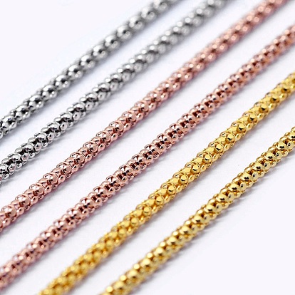 Colliers de chaîne de lanterne en argent sterling réglables 925, avec fermoirs à ressort et breloque cœur
