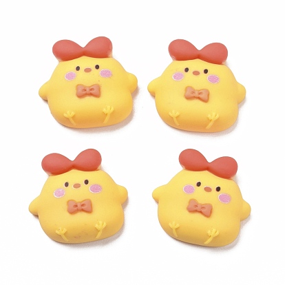 Opaque Resin Cabochons, Chick