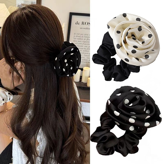 Ткань эластичные аксессуары для волос, для девочек или женщин, резинка для волос / резинки для волос