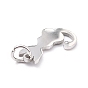 201 Stainless Steel Pet Charms, Manual Polishing, Cat Kitten Charms, Stamping Blank Tag