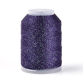 200м 6-слойный блестящий полиэстеровый шнур для изготовления ювелирных изделий, круглые