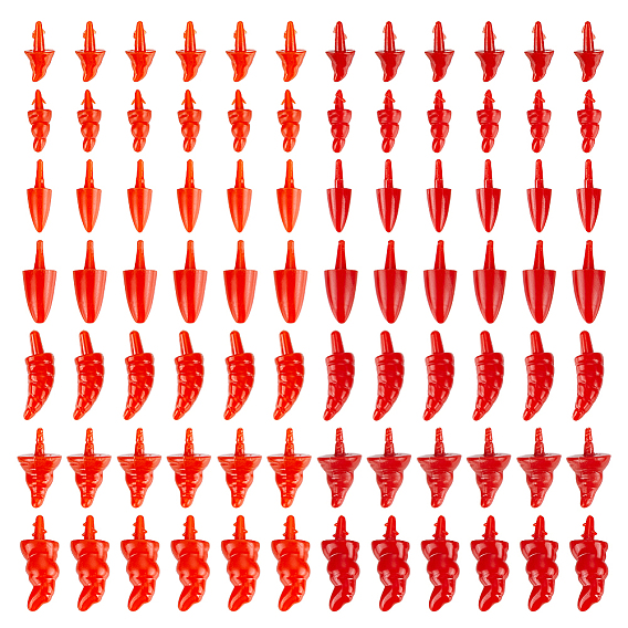 196 шт. 14 стили носы для кукол из смолы, ремесленные носы, для поделок, вязаные игрушки и чучела животных, морковь