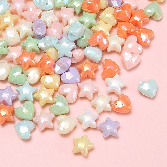 10шт. ab покрытие акриловые бусины