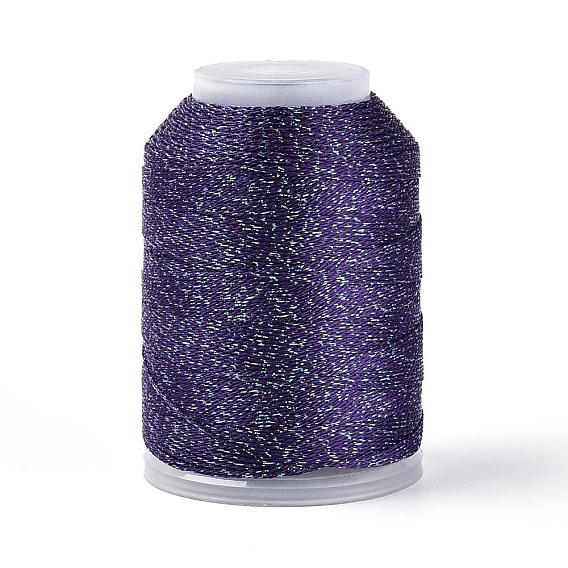 200м 6-слойный блестящий полиэстеровый шнур для изготовления ювелирных изделий, круглые