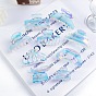PVC Plastic Claw Hair Clips, for Women Girls