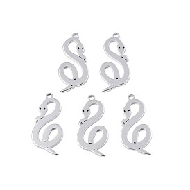 201 Stainless Steel Pendants, Snake
