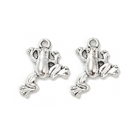 Сплавочные подвески тибетского стиля, лягушки