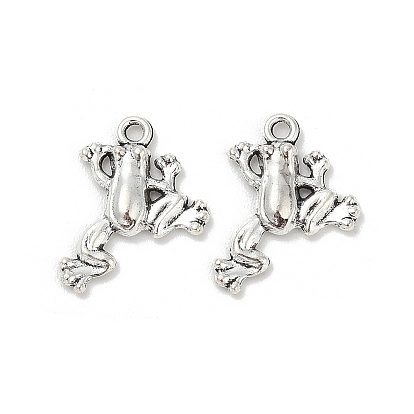 Сплавочные подвески тибетского стиля, лягушки