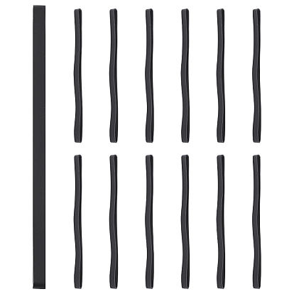 12Pcs Silicone Bands, Elastic Wrapping Bands for Books, Cameras, Art, Cooking, Wrapping, Exercise, Bag Wraps