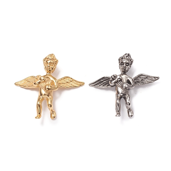 304 подвески из нержавеющей стали, Амур / херувим / ангел