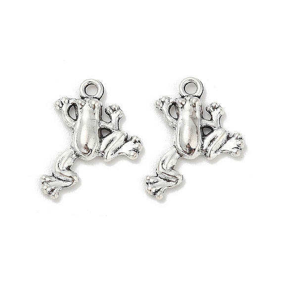 Сплавочные подвески тибетского стиля, лягушки