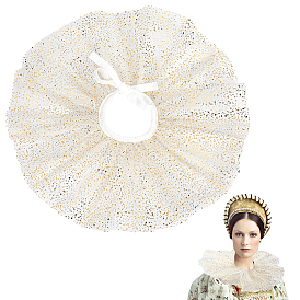 Воротник из полиэстерового кружева, съемные накладные воротники