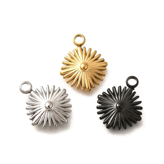 304 прелести нержавеющей стали, ромбовидный шарм, ионное покрытие (ip)