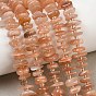 Sunstone naturelle perles brins, nuggets