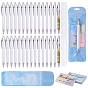 30Pcs Alloy Ball Point Pens, with 30Pcs Resealable Bags and 30Pcs Paper Thank You Cards
