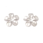 304 Stainless Steel Bead Caps, 5-Petal, Flower