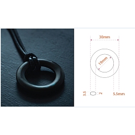 201 acier inoxydable reliant bagues, Style mat, rond