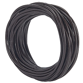 1 связка шнура из коровьей кожи, кожаный шнур ювелирных изделий, ювелирные изделия DIY делает материал, круглые