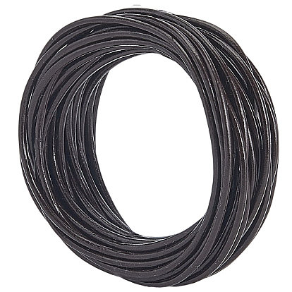 1 связка шнура из коровьей кожи, кожаный шнур ювелирных изделий, ювелирные изделия DIY делает материал, круглые