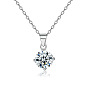 Minimalist Luxury Jewelry Set: Twisted Ring, Round CZ Studs, Silver Necklace - S925 Sterling Silver