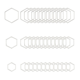 304 de acero inoxidable que une los anillos, hexágono