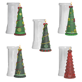 Рождественская елка с коробкой/клевером/звездой, силиконовые формы для свечей своими руками, для изготовления ароматических свечей