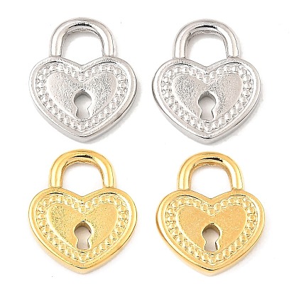 304 прелести нержавеющей стали, подвеска в виде замка в виде сердца